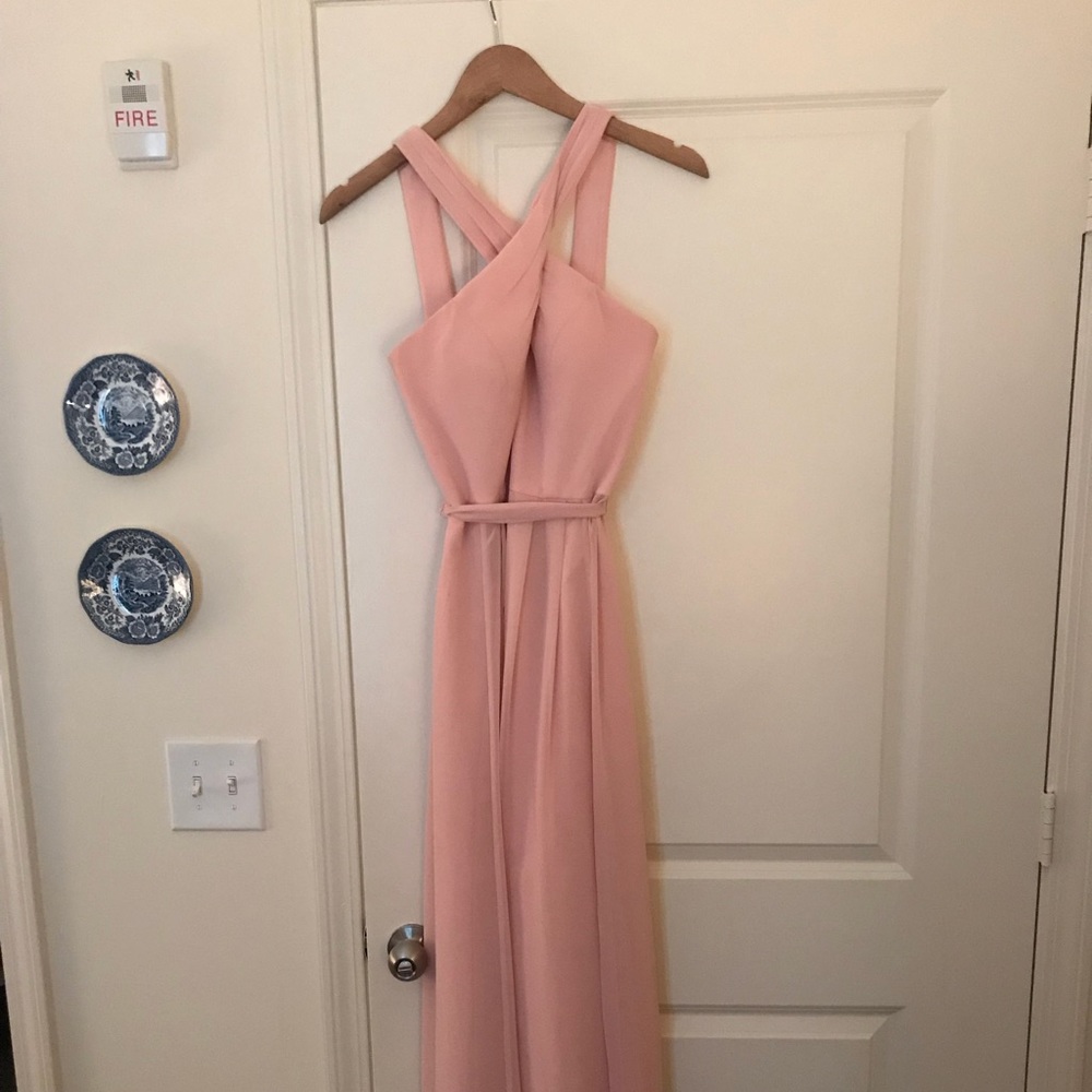 Floor length dress